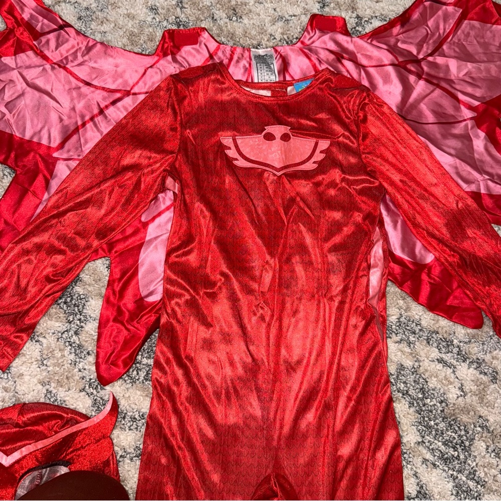 PJ Masks Deluxe Owlette Girl's Costume 7-8 - Picture 8 of 16